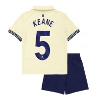 Everton Michael Keane #5 Vonkajší Detský futbalový dres 2025-26 Krátky Rukáv (+ trenírky)